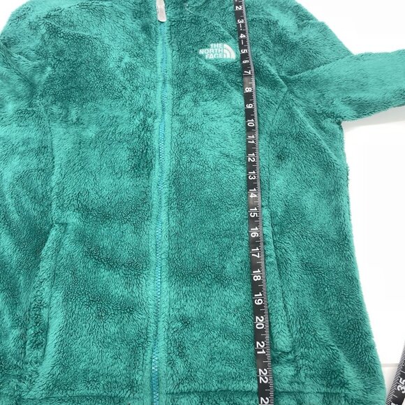 The North Face Osito Fleece Teal Green Sherpa Jacket Women’s Size Medium - Picture 5 of 5